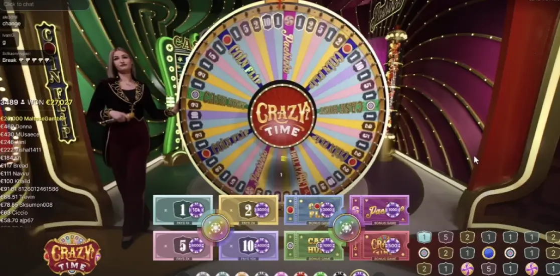 Crazy time casino